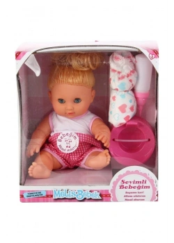 Melis Altını Islatan Masal Okuyan Bebek Erp0238