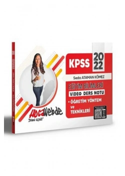 Kpss 2022 Eğitim Bilimleri Öğretim Yeöntem Tekikleri Video Ders Notu Hocawebde