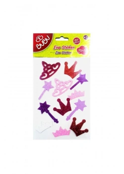 Bu-Bu Simli Eva Stıcker Kod:Bubu-Prenses St0056