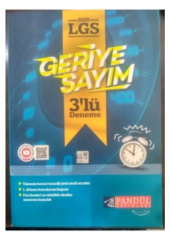 Pandül Lgs Geriye Sayim 3 Lü Deneme 2020