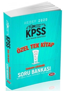 Data Kpss Gy Gk Tüm Adaylar Çözümlü Soru Bankası 2020