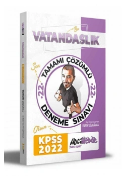 Kpss 2022 Vatandaşlık 22 Çözümlü Soru Bankası  Hocawebde