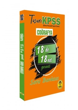 Tasarı Kpss Coğrafya 18 De 18 Net Garanti Soru Bankası