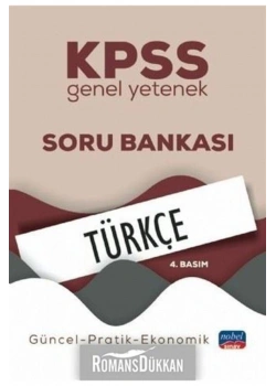 Nobel Kpss Gy Türkçe Soru Bankası