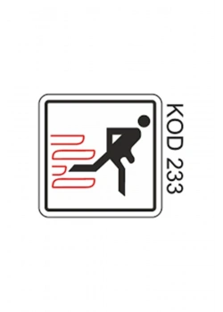 İnter Yönlendirme Levhası 12X12 Cm Yangın Çıkışı Kod:233