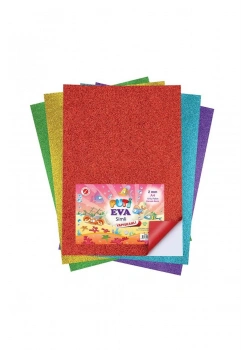 Viva Puti 20X30 Renkli Eva Simli Yapışkanlı 10 Renk A4