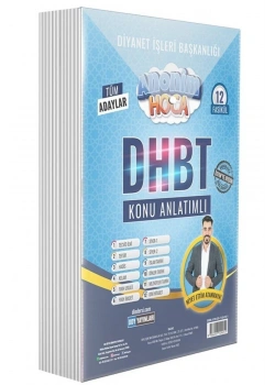 Dhbt Anonim Hoca 12 Fasikül Konu Anlatımlı Set Ddy Yayın