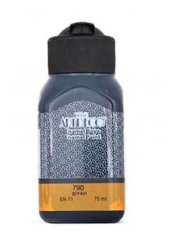 Lisans Artdeco Enamel Cam Boyası 75 Ml Siyah  Lv-Y-130I-790