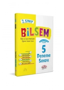 Editör 2.Sınıf Bilsem Çözümlü 5 Deneme