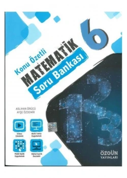 Özgün 6.Sınıf Matematik Konu Özetli Soru Bankası