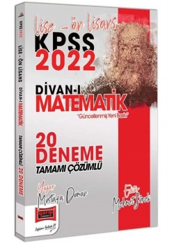 Yargı 2022 Kpss Lise Önlisans Divanı Matematik 20 Çözümlü Deneme