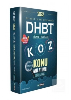 Ddy 2022 Dhbt Lise Önlisans Konu Anlatım Soru Bankası
