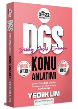 Dgd2022 Sayısal Konu Anlatımı  Yediiklim