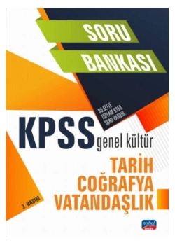 Nobel Kpss Gk Tarih Coğrafya Vatandaşlık Soru Bankası