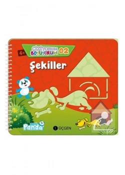 Çiziyorum Boyuyorum 2- Şekiller  M Panda