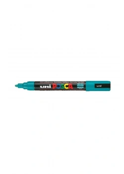 Uni Posca 1.8-2.5 Su Bazlı Poster Markörü Zümrütyeşili Pc-5M