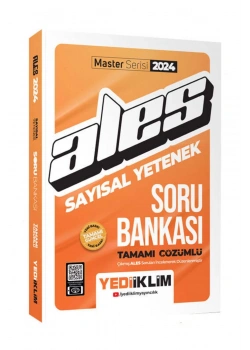 2024 Ales Sayısal Soru Bankası Master Seri  Yediiklim