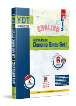 Özdebir Ydt İngilizce Gelişim İzleme Deneme Sınav Seti