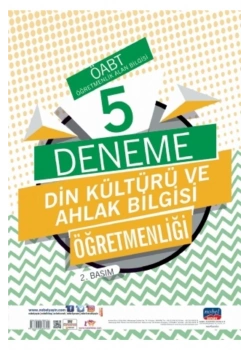 Nobel Din Kültürü Öğretmenliği 5 Deneme