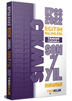 Kpss 2022 Eğitim Bilimleri Son 7 Yıl Çıkmış Çözümlü Sorular   Yediiklim