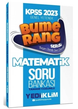 Kpss 2023 Gy Matematik Çözümlü Soru Bankası  Yediiklim