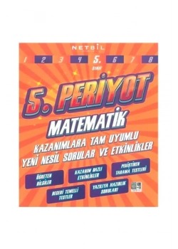 Netbil 5.Sınıf Matematik Periyot Etkinlik Soru Bankası