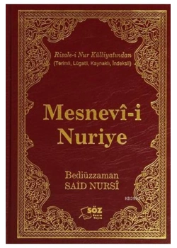 Mesnevi Nuriye - Çanta Boy-Söz Basım