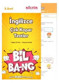 5.Sınıf İngilizce Bilbang Yaprak Test   Kültür