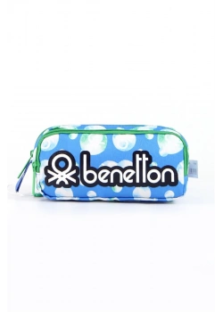 Benetton Çift Bölme Kalem  Çantası 76138 Özkara Çanta