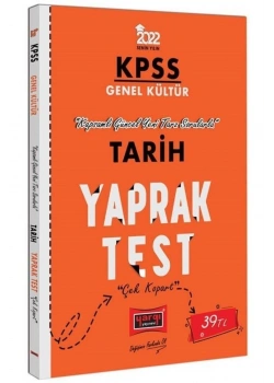 Yargı 2022 Kpss Gk Tarih Yaprak Test