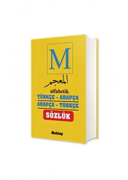 Mektep Alfabetik Türkçe Arapça-Arapça Türkçe Sözlük