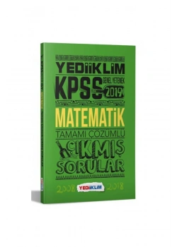 Kpss 2008-2018 Matematik Çıkmış Sorular 2019   Yediiklim