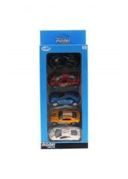 Kutulu 5Li Diecast Metal Arabalar