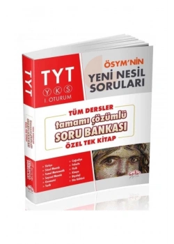 Tyt Tüm Dersler Çözümlü Soru Bankası   Editör