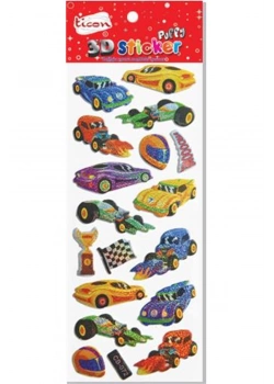 Ticon 3D-19 Puffy Sticker Kod:177570