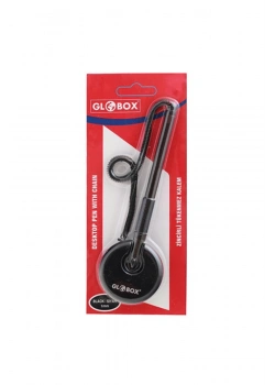 Globox Zincirli Tükenmez Kalem Siyah 1035