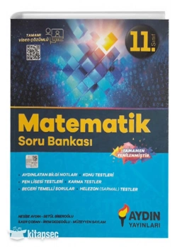 Aydın 11.Sınıf Matematik Konu Özetli Soru Bankası