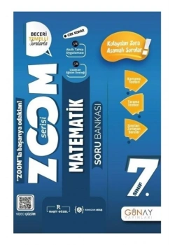 Günay 7.Sınıf Matematik Soru Bankası Zoom Serisi