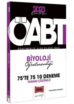Yargı 2023 Öabt Biyoloji Öğretmenliği 10 Çözümlü Deneme