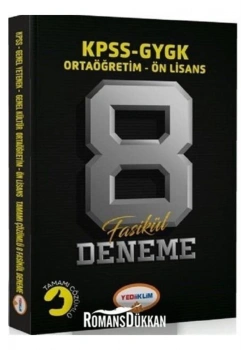 Kpss Gygk Ortaöğretim Önlisans 8 Deneme  Yedi İklim