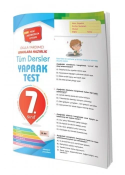 Element 7.Sınıf Tüm Dersler Yaprak Test