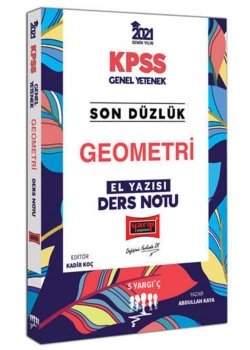 Yargı 2021 Kpss Gy Geometri El Yazısı Ders Notu
