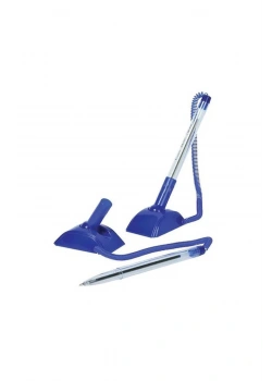 Ticon Bk2401 Spiralli Banko Ve Masa Kalemi Mavi Kod:78932