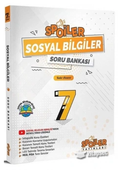 Spoiler 7.Sınıf Sosyal Bilgiler Soru Bankası
