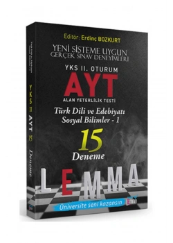 Yargıemma Ayt Türk Dili Edebiyatı 15 Deneme