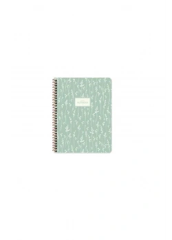 Keskin Color 16,5*22,5 80 Yp.Düz Karton Kp.Spr.Pastel Flora Defter