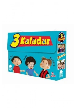 Üç Kafadar      5  Kitap     Mavi Kirpi