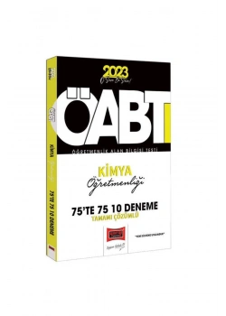 Yargı 2023 Öabt Kimya Öğretmenliği 10 Çözümlü Deneme