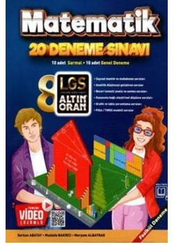 8. Sınıf Matematik 20 Deneme Altın Oran