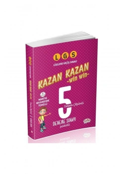 Editör Lgs Kazan Kazan Çözümlü 5 Deneme Sınavı